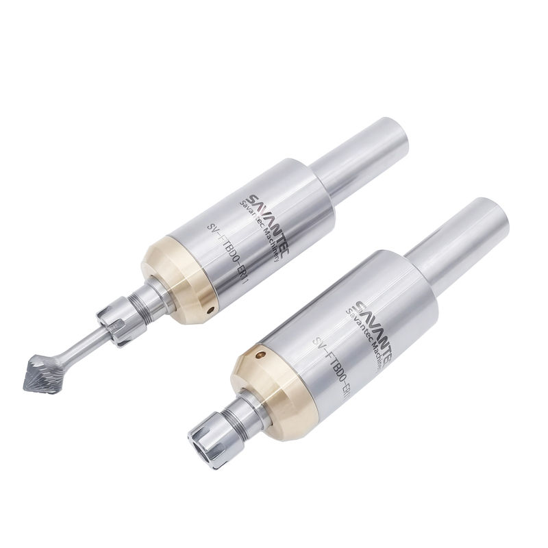 Silver Savantec High Speed Steel SV-FTBDO Deburring Holder For Clamping Deburring Tools
